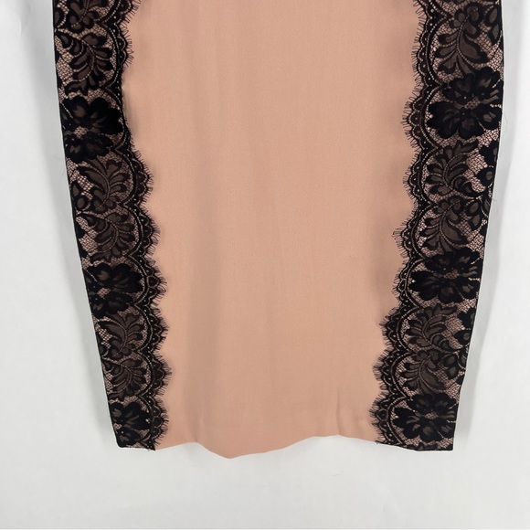 The Limited Blush & Black‎ Lace Sleeveless Midi Dress NWT Size 10 - Picture 7 of 16